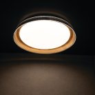 Kanlux 17,8W, 1320 lm, 4000K, Ø430 mm, fehér/barna színű, fém házas, természetes fehér mennyezeti spot LED lámpa, NIFU LED