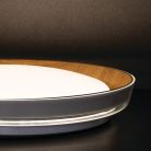Kanlux 17,8W, 1320 lm, 4000K, Ø430 mm, fehér/barna színű, fém házas, természetes fehér mennyezeti spot LED lámpa, NIFU LED