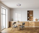 Kanlux 17,8W, 1320 lm, 4000K, Ø430 mm, fehér/barna színű, fém házas, természetes fehér mennyezeti spot LED lámpa, NIFU LED