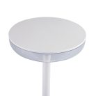 Kanlux 3,7V, 1,7W, 140 lm, 3000K, 260 mm, IP44, fehér, műanyag-fém házas, meleg fehér kültéri asztali LED lámpa, FLUXY LED - dimmelhető, USB-C porttal
