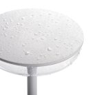 Kanlux 3,7V, 1,7W, 140 lm, 3000K, 260 mm, IP44, fehér, műanyag-fém házas, meleg fehér kültéri asztali LED lámpa, FLUXY LED - dimmelhető, USB-C porttal