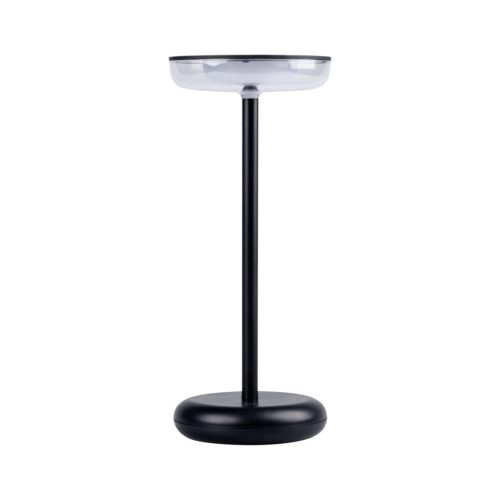 Kanlux 3,7V, 1,7W, 140 lm, 3000K, 260 mm, IP44, fekete, műanyag-fém házas, meleg fehér kültéri asztali LED lámpa, FLUXY LED - dimmelhető, USB-C porttal