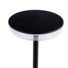 Kanlux 3,7V, 1,7W, 140 lm, 3000K, 260 mm, IP44, fekete, műanyag-fém házas, meleg fehér kültéri asztali LED lámpa, FLUXY LED - dimmelhető, USB-C porttal