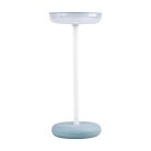 Kanlux 3,7V, 1,7W, 140 lm, 3000K, 260 mm, IP44, kék, műanyag-fém házas, meleg fehér kültéri asztali LED lámpa, FLUXY LED - dimmelhető, USB-C porttal