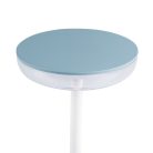 Kanlux 3,7V, 1,7W, 140 lm, 3000K, 260 mm, IP44, kék, műanyag-fém házas, meleg fehér kültéri asztali LED lámpa, FLUXY LED - dimmelhető, USB-C porttal