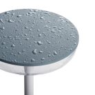 Kanlux 3,7V, 1,7W, 140 lm, 3000K, 260 mm, IP44, kék, műanyag-fém házas, meleg fehér kültéri asztali LED lámpa, FLUXY LED - dimmelhető, USB-C porttal