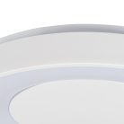Kanlux 17,5W, 460 lm, 4000K, Ø390mm, fehér színű, fém házas, természetes fehér mennyezeti LED spot lámpatest, VAND LED