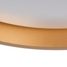 Kanlux 17,5W, 945 lm, 4000K, Ø380 mm, fehér/arany színű, fém házas, természetes fehér mennyezeti spot LED lámpa, SOLN LED