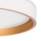 Kanlux 17,5W, 945 lm, 4000K, Ø380 mm, fehér/arany színű, fém házas, természetes fehér mennyezeti spot LED lámpa, SOLN LED