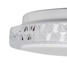 Kanlux 17,5W, 1480 lm, 4000K, Ø380 mm, fehér színű, fém házas, természetes fehér mennyezeti spot LED lámpa, LUMKO LED