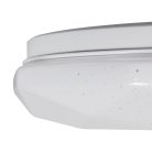 Kanlux 17,5W, 1320 lm, 4000K, Ø380 mm, fehér színű, fém házas, természetes fehér mennyezeti spot LED lámpa, CARVO