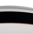 Kanlux 17,5W, 945 lm, 4000K, Ø380 mm, fekete/arany színű, fém házas, természetes fehér mennyezeti spot LED lámpa, SOLN LED