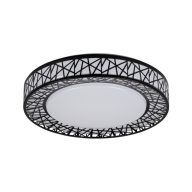   Kanlux 17,5W, 925 lm, 4000K, Ø380 mm, fekete színű, fém házas, természetes fehér mennyezeti spot LED lámpa, AMAZI LED