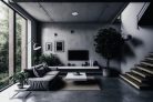 Kanlux 37W, 2680 lm, 4000K, CCT, Ø380 mm, fekete színű, fém házas, természetes fehér mennyezeti spot LED lámpa, ARVOS - dimmelhető