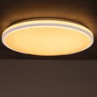 Kanlux 37W, 2680 lm, 4000K, CCT, Ø380 mm, fehér színű, fém házas, természetes fehér mennyezeti spot LED lámpa, ARVOS - dimmelhető