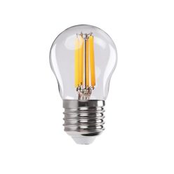   Kanlux XLED 3,8W, 806 lm, 4000K, 320°, G45, E27, természetes fehér LED fényforrás - hagyományos izzó, széles fényelosztás, 5 év garancia