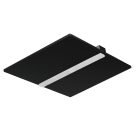 Kanlux 26W, 3350 lm, 4000K, fekete, fém házas, 595x595 mm, természetes fehér lineáris LED lámpatest, KIENO DALI LED P1 - 90°-os sugárzási szöggel