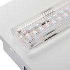 Kanlux 19W, 2750 lm, 4000K, fehér, fém házas, 595x595 mm, természetes fehér lineáris LED lámpatest, KIENO DALI LED P1D - 60°-os sugárzási szöggel