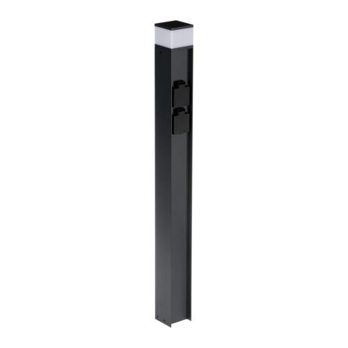 Kanlux G9, fekete, alumínium házas, 800 mm, IP44 kerti lámpatest, DASTEN