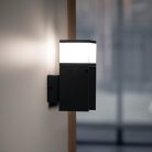 Kanlux G9, fekete, alumínium házas, 160 mm, IP44 kerti lámpatest, DASTEN