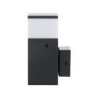 Kanlux G9, fekete, alumínium házas, 160 mm, IP44 kerti lámpatest, DASTEN