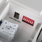 Kanlux 12/18W, 1920-2080 lm, 3000-4000K, IP65, CCT, állítható fényáramú, színhőmérsékletű, Ø220 mm mennnyezeti LED spot lámpa, BENO - mozgásérzékelővel