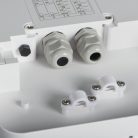 Kanlux 12/18W, 1920-2080 lm, 3000-4000K, IP65, CCT, állítható fényáramú, színhőmérsékletű, Ø220 mm mennnyezeti LED spot lámpa, BENO - mozgásérzékelővel