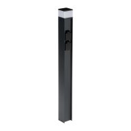   Kanlux G9, fekete, alumínium házas, 800 mm, IP44 kerti lámpatest, DASTEN