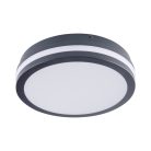 Kanlux 12/18W, 1610-1740 lm, 3000-4000K, IP65, CCT, állítható fényáramú, színhőmérsékletű, Ø220 mm mennyezeti LED lámpa, BENO - mozgásérzékelővel