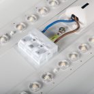 Kanlux 15-24W, 2500-2600 lm, 3000-6500K, CCT, fehér, acél/műanyag házas mennyezeti lineáris LED lámpatest, LINCEA