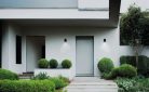 Kanlux GU10, 100x140 mm, IP54, fekete, alumínium házas homlokzati lámpatest, ZEVI