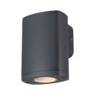   Kanlux GU10, 100x140 mm, IP54, alumínium házas homlokzati lámpatest, ZEVI