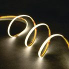 Kanlux 12V, 10W/m, 6500K, 1000 lm/m, RA90, 5m, IP00, hideg fehér öntapadós folyamatos beltéri LED szalag, LCOBC