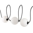 Kanlux 220-240 AC, 10W, 10×35 lm, 2500K, 6000 mm, fehér, műanyag LED girlanda STONO MILK GRL 6M LED 10DB