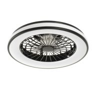   Kanlux 48W, 1032-2110 lm, 3000-6500K, CCT, színes, műanyag házas mennyezeti ventilátoros LED lámpatest, PLAVE LED