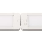 Kanlux 24V, 9W, 1200 lm, CCT, 60x574 mm, fehér, műanyag házas bútorvilágító LED lámpatest, DAXA - állítható színhőmérséklet, dimmelhető