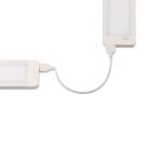 Kanlux 24V, 9W, 1200 lm, CCT, 60x574 mm, fehér, műanyag házas bútorvilágító LED lámpatest, DAXA - állítható színhőmérséklet, dimmelhető