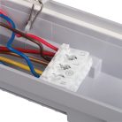 Kanlux 38W, 6100 lm, 4000K, IP65, szürke, 75x1200 mm, por-és páramentes lámpatest, MAH LED PRO Y - állítható fényáramú, 7 év garancia, 100 000 h élettartam