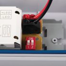 Kanlux 38W, 6100 lm, 4000K, IP65, szürke, 75x1200 mm, por-és páramentes lámpatest, MAH LED PRO Y - állítható fényáramú, 7 év garancia, 100 000 h élettartam