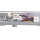 Kanlux 38W, 6100 lm, 4000K, IP65, szürke, 75x1200 mm, por-és páramentes lámpatest, MAH LED PRO Y - állítható fényáramú, 7 év garancia, 100 000 h élettartam