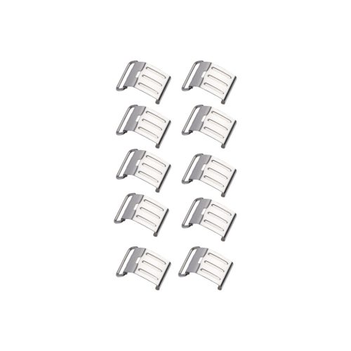 Kanlux 1.2m, rozsdamentes acél Por- és páramentes lámpatest tartozék CL-MAH PRO-INOX 1.2m - MAH PRO ZAPINKI 10DB