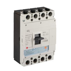   Kanlux 400A/415V AC, kompakt megszakító, 4 pólusú, megnövelt zárlati képességű, KMCCB-RT-400A-4P-H - ipari áramkörvédelemhez