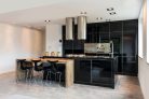 Kanlux 12V/220V, 2xGU10, 20°-ban állítható, 100x185 mm, fehér/fekete színű, alumínium házas mennyezeti spot lámpatest, ARET