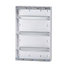 IDEAL TS DB 230/400V, 63A, 3x12P, 470x100x307 mm, IP44, falon kívüli fehér-szürke lakáselosztó - beltéri biztosítékdoboz
