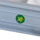 IDEAL TS DB 230/400V, 63A, 3x12P, 470x100x307 mm, IP44, falon kívüli fehér-szürke lakáselosztó - beltéri biztosítékdoboz
