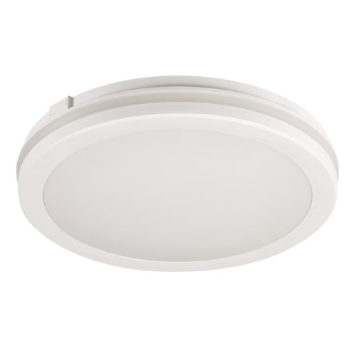 Kanlux 40W, 4050-4450-4600 lm, CCT, IP65, Ø400 mm, kerek, fehér, polipropilén házas állítható színhőmérsékletű LED mennyezeti lámpatest, BENO ECO