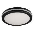 Kanlux 40W, 3800-3900-4050 lm, CCT, IP65, Ø400 mm, kerek, fekete, polipropilén házas állítható színhőmérsékletű LED mennyezeti lámpatest, BENO ECO