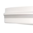 Kanlux 12W, 1200-1250-1300 lm, CCT, IP65, Ø200 mm, kerek, fehér, polipropilén házas állítható színhőmérsékletű LED mennyezeti lámpatest, BENO ECO