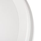 Kanlux 12W, 1200-1250-1300 lm, CCT, IP65, Ø200 mm, kerek, fehér, polipropilén házas állítható színhőmérsékletű LED mennyezeti lámpatest, BENO ECO