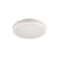   Kanlux 20W, 1850-1900-2000 lm, CCT, IP65, Ø200 mm, kerek, fehér, polipropilén házas állítható színhőmérsékletű LED mennyezeti lámpatest, BENO ECO